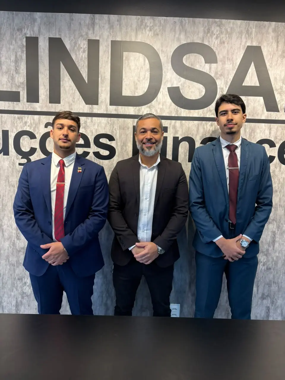 Equipe Blindsafe no escritório