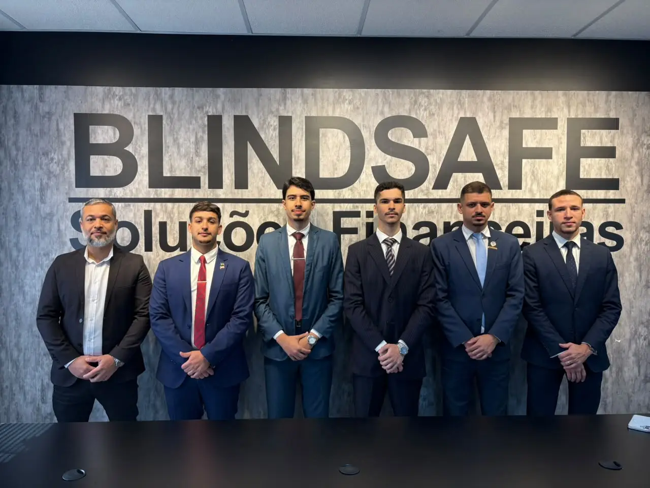 Equipe Blindsafe reunida